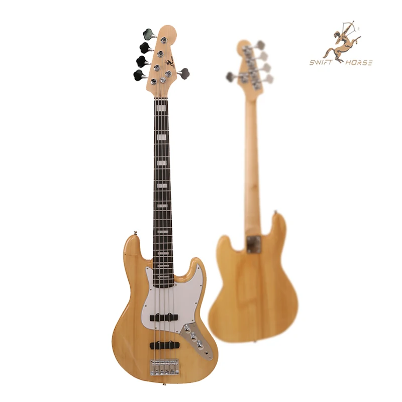 wholesale electric guitars 5-strings Electric basses Rock plucked instruments entry-level electric basses