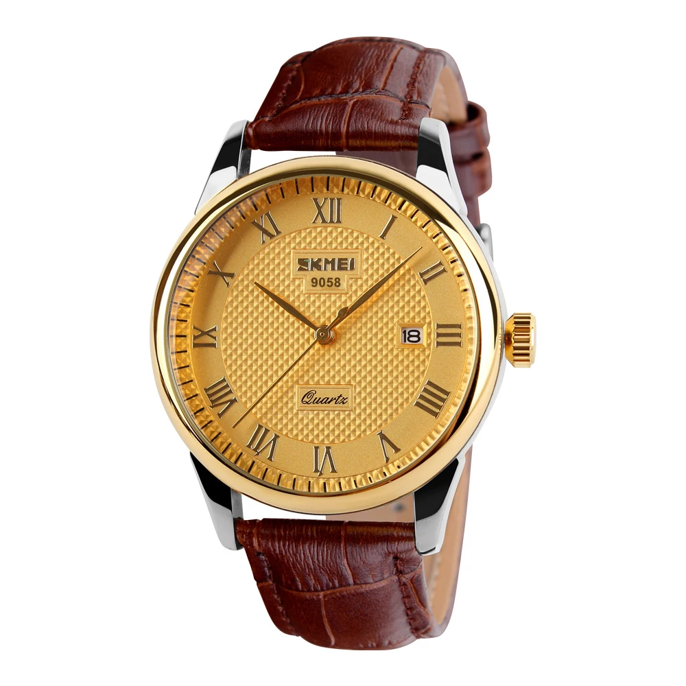 SKMEI 9058 fashion gift sport couple watches orologio uomo luxury quartz wrist watch for men and women