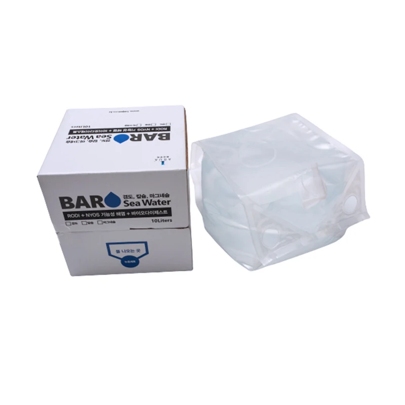 New type adblue packaging PE BIB lightweight portable square bag with valve 3/5/10/15/20L cheertainer