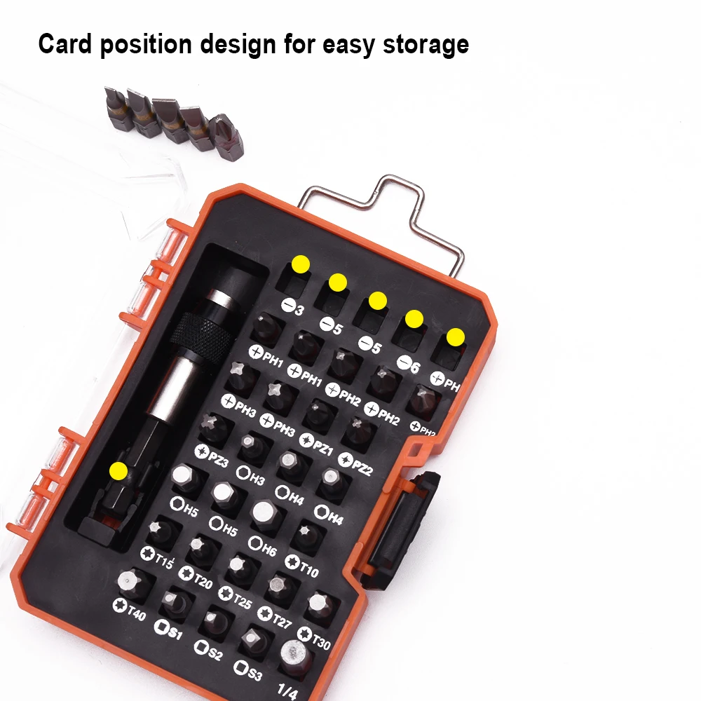 33Pcs Screwdriver Bits Set Mobile Phone Repairing Tools Screwdriver Set Multi Tool Home Appliances Repair Hand Tools Set