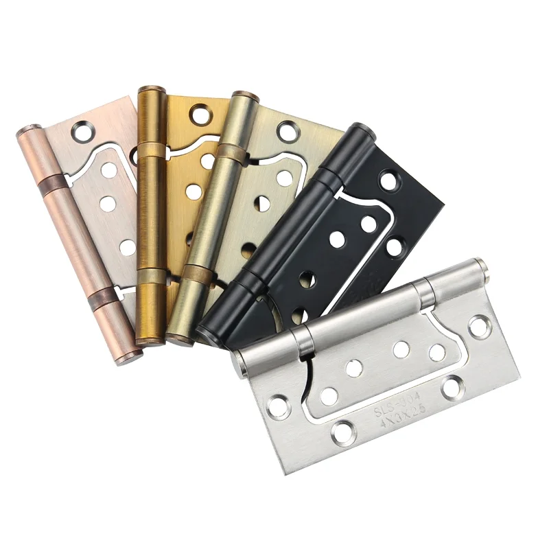Aluminum Window Wooden Door Hinges Sheet Metal Stamping Conductor Machining Part 90 Degree Hinge Lock Parts