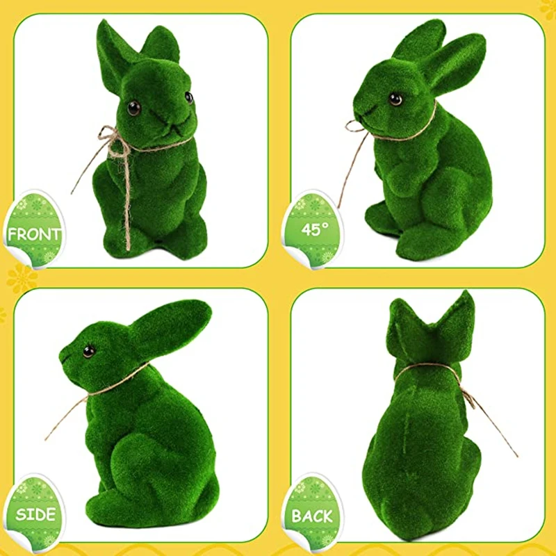 Q101731 various of artificial grass animal decoration rabbit animal topiary