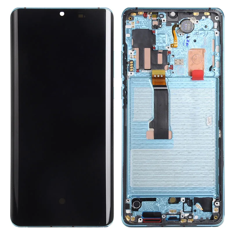  Оригинальный Новый Lcd экран с сенсорным экраном и цифровым преобразователем рамкой для Huawei P30 Pro VOG-L29 VOG-L09 VOG-L04 VOG-AL00 VOG-ALO