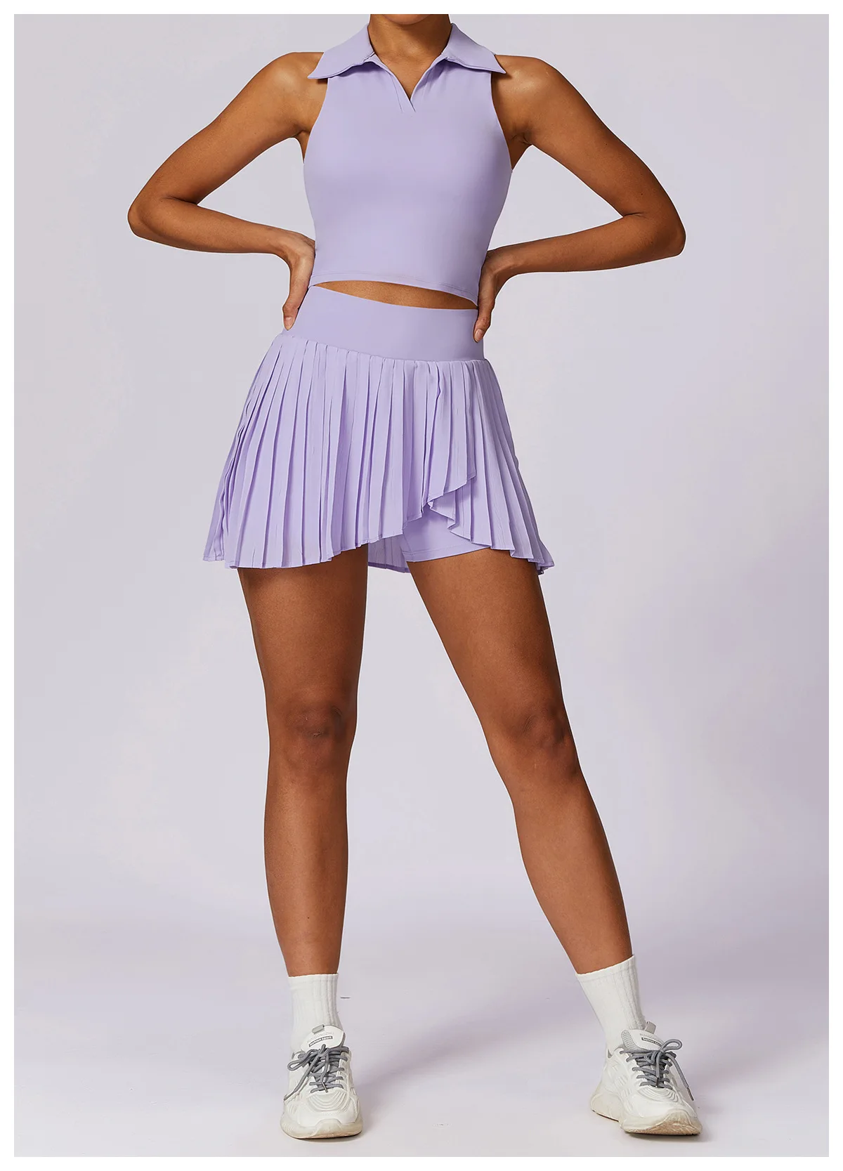 New Pleated Sports Short Skirt Pants New Arrivals Gym Clothes Cute Tennis Running Sport Skirt With Short For Women