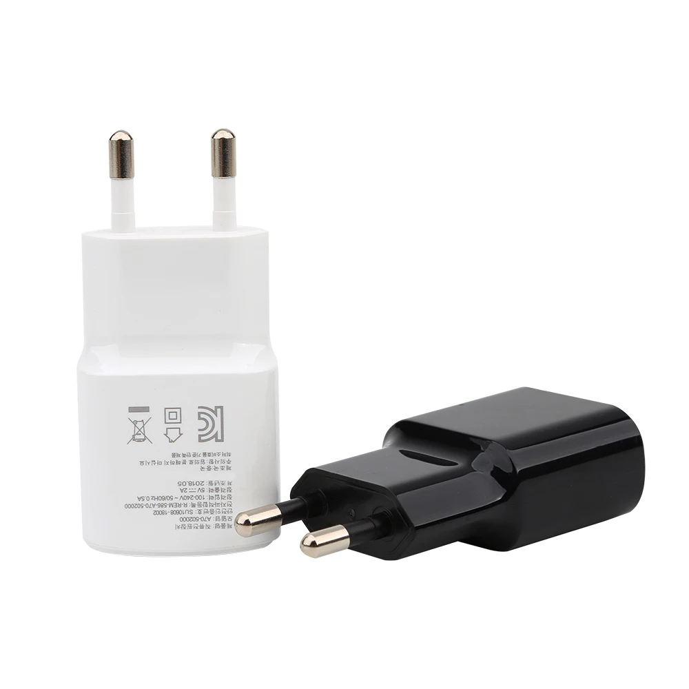 100-240V Input 5V 1A 2A Output  Korea Plug Charger For With KC KCC Certificate