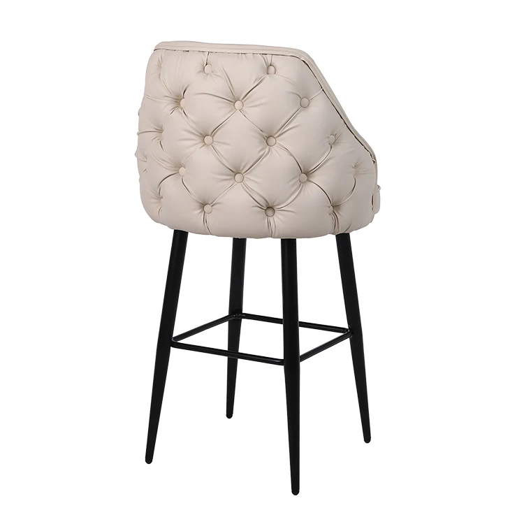 Good Quality Bar Furniture bar chair modern bar stool metal leg high chair counter stools