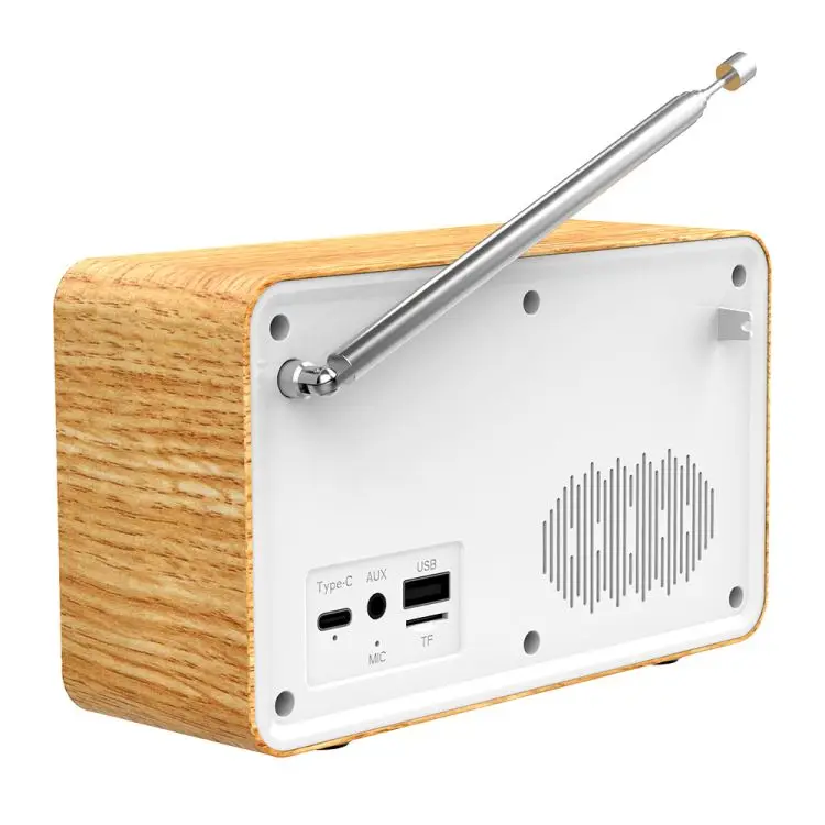 Desktop FM Alarm Clock BT 5.0 Wireless Speaker