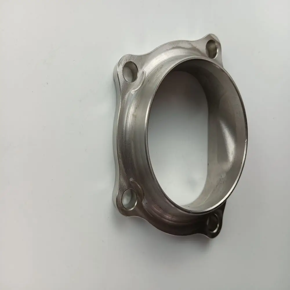 Custom Machined Turning Milling Services Processing Fabrication Turned Copper Brass Cnc Machining PartsThrottle Body Flange