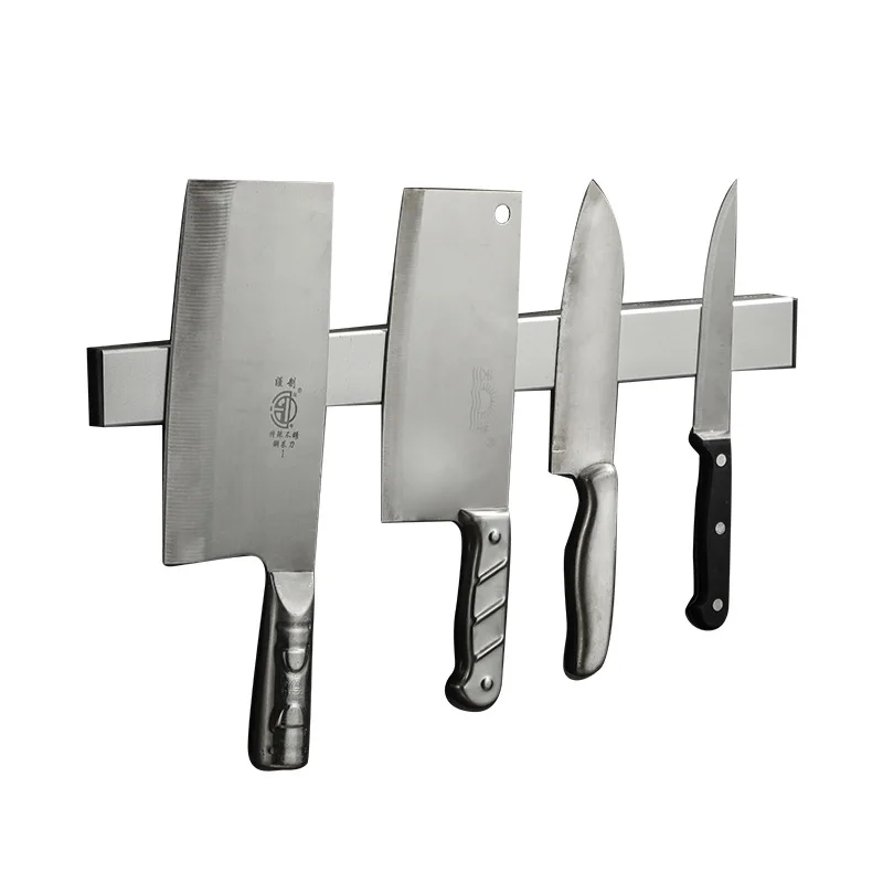 Magnet Knife Frame Multifunctional Metal Hang Wall Scissors Frame Tool lock Holder Scissors Storage Knife Holder 31.5*4.5cm