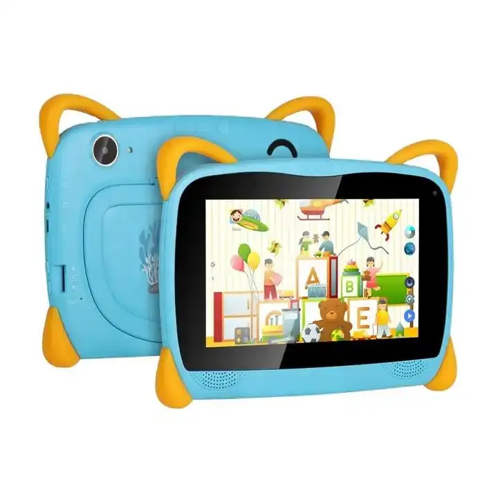 2023 New tablet 7 inch Cartoon Educational Learning tablet android 2+32GB Quad-Core WIFI version Factory wholesale kids tablets