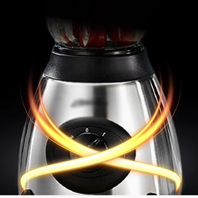 High-power ice crusher Stainless steel glass grinder  home kitchen appliances electric fruit smoothie juicers mixer blenders