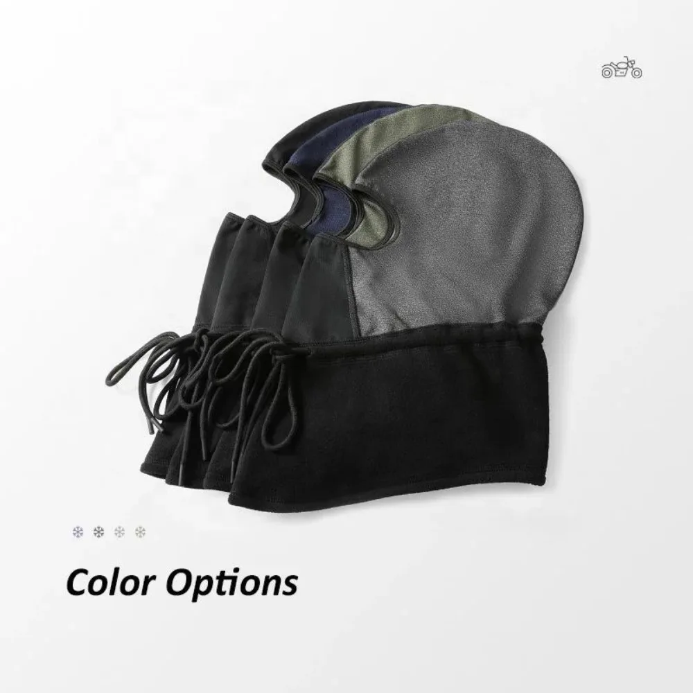 Winter outdoor bike full cover Custom motorcycle Polar warm wool balaclava skull cap helmet lined with motorcycle mask