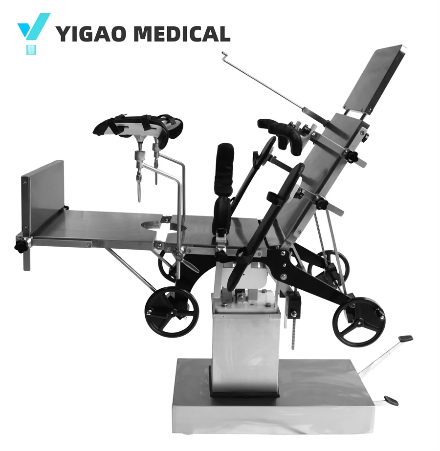 Multifunctional Surgical Manual Orthopedic Operating Tables OT Hydraulic Operating Table