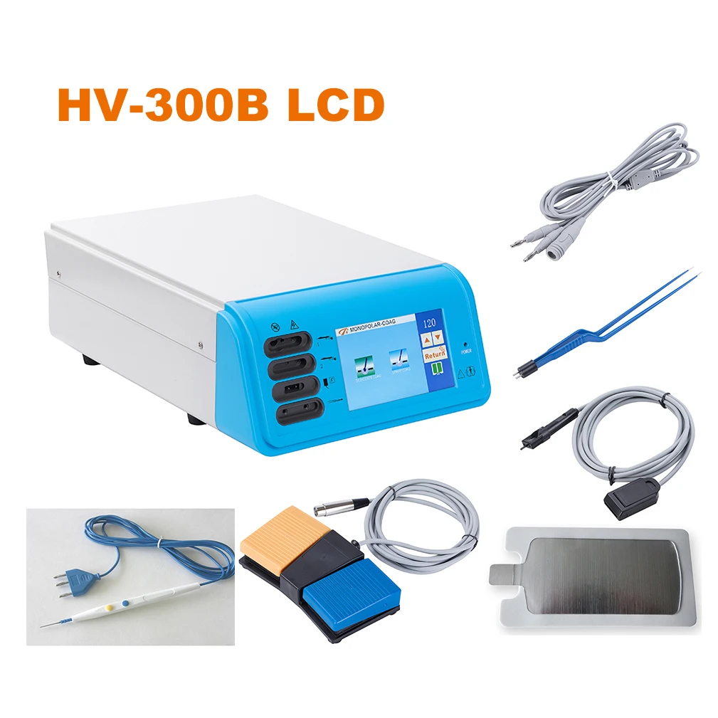Electrosurgical Unit Machine Radiofrequency High Quality Electric Surgical Knife LED Screen Surtron Diathermy Machine