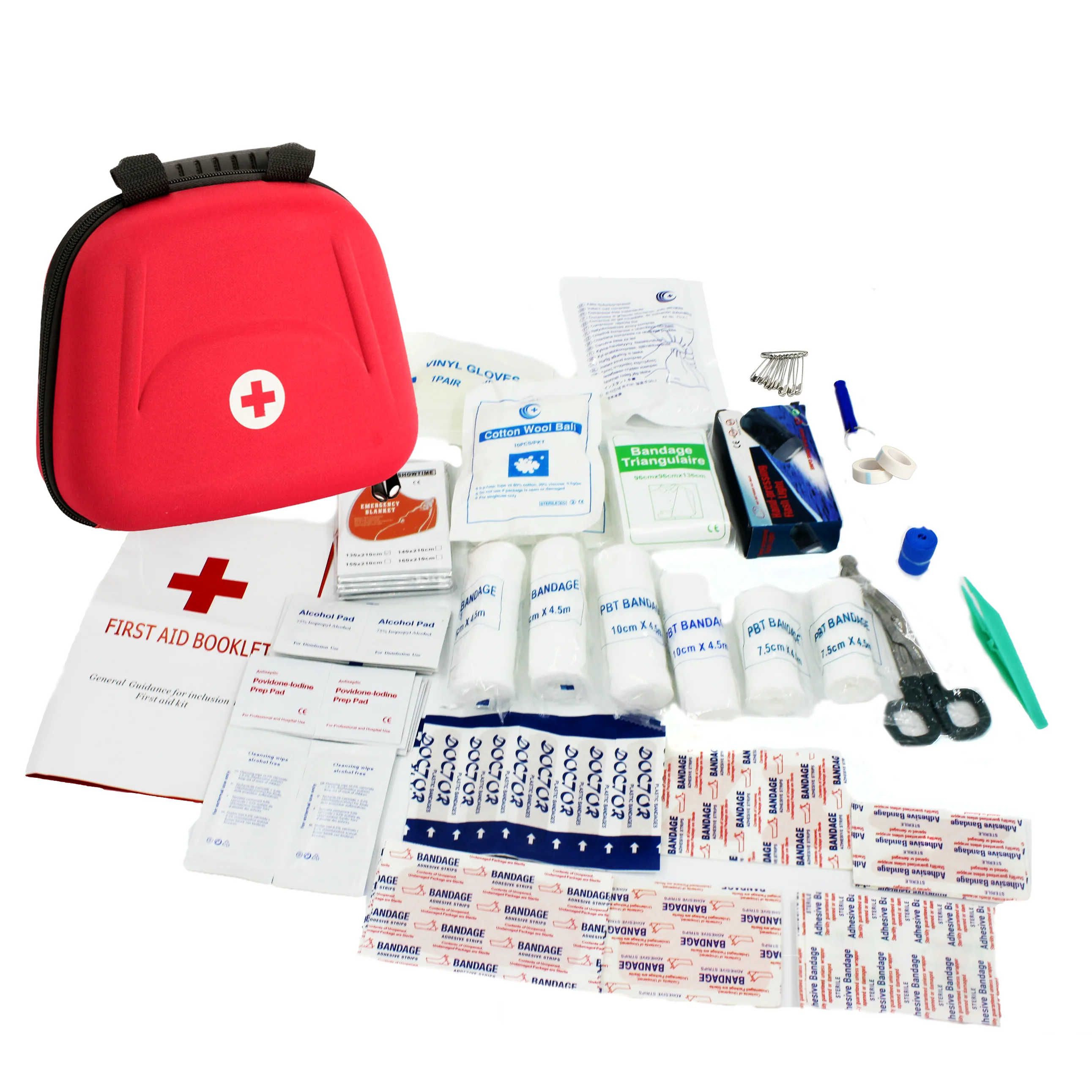 Custom Logo Small Wounds First Aid Module Kits Medical MINI Travel and First Aid Kit EVA School Fist Aid Box