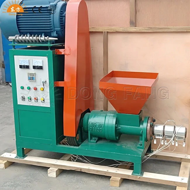 sawdust briquette compression machine  Small Wood Sawdust Charcoal Briquette Making Machine used sawdust briquette machine