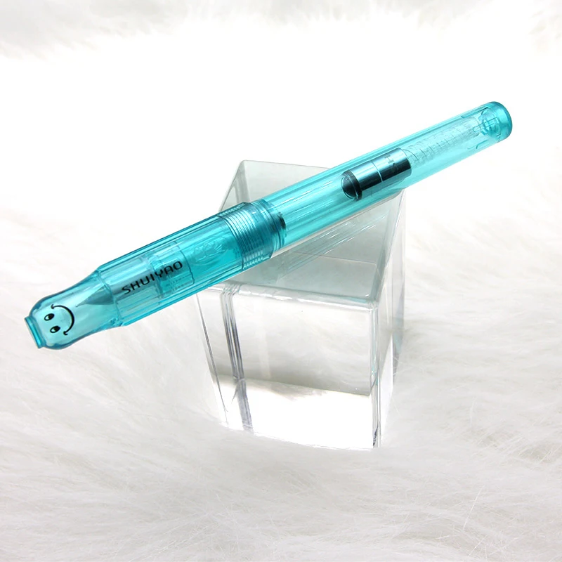 Top quality  Calligraphy Pen Promotional Colorful Plastic Custom Logo Fountain Pens