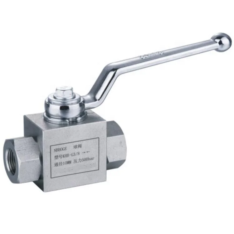 KHB(BKH) Series High Pressure Ball Valve ISO 228 Internal thread