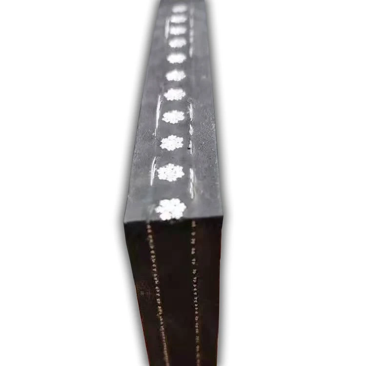 Steel wire rope conveyor belt Steel wire rope and rubber combined firmly tear resistant conveyor belt