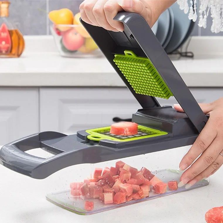 Multifunctional Vegetable Fruit Cutter Vegetable Shredder Cutter Slicer Potato Onion Chopper 16 In 1 Vegetable Chopper