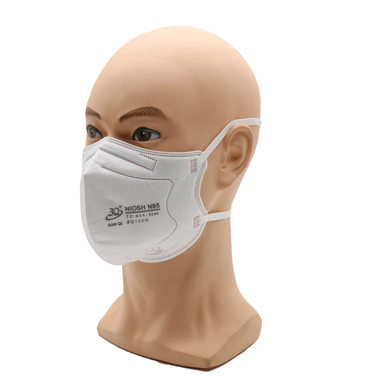 3Q N95 Particle Respirator PPE Industrial Protection PM2.5 Folded Disposable N95 Mask