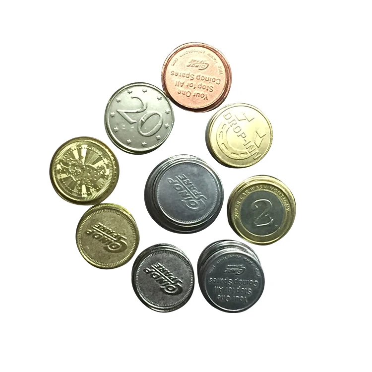 Custom Game Brass Tokens Game Machine Token Custom Metal Game Tokens For Doll Toy Machine Amusement