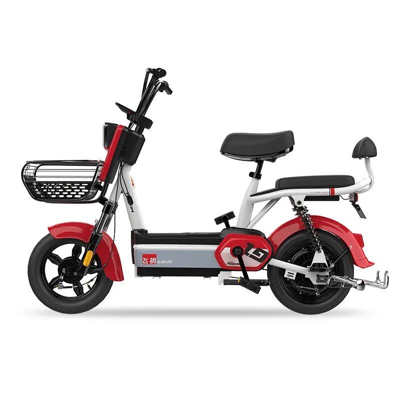 Factory New Design High Grade New Design 48v 350wDrum Brake System Bike Electric Bicycle