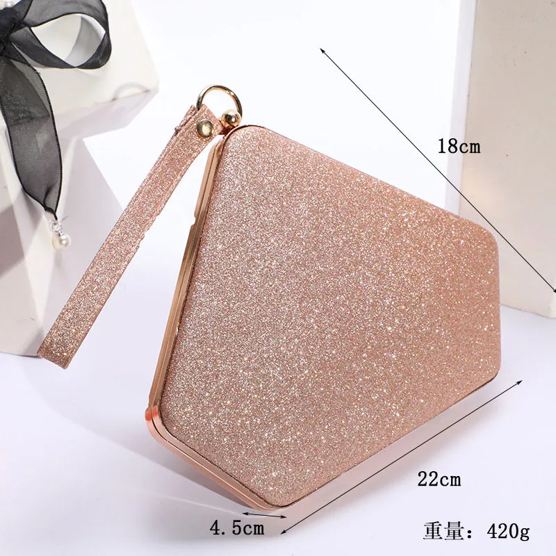 Bling Liqueur Chocolate Shape Luxury Clutch Bag Ladies Party Handbags Wedding Purse Messenger Bag NE545