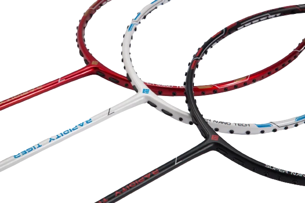 Customized Brand Offensive  Badminton Racket with Printing Design Suitable for Professional Senior Player