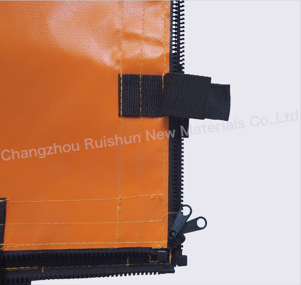 Factory Custom Heat Resistance Silicone Coated Welding Protection Safe Fiberglass Fabric Welding Habitat