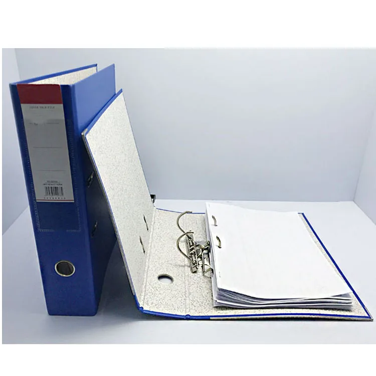 Metal clip hard executive file folder