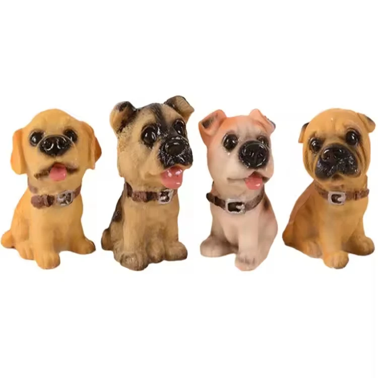 Cute Animal Dog Cartoon Character Custom Resin Figurines