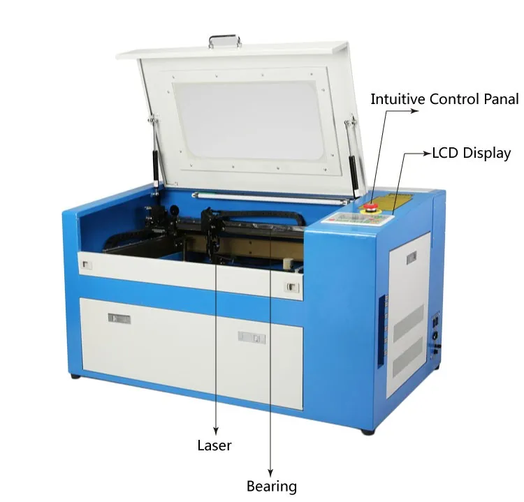 Vevor 50W CO2 desktop laser engraving machine Engraver Cutter USB with High Precise