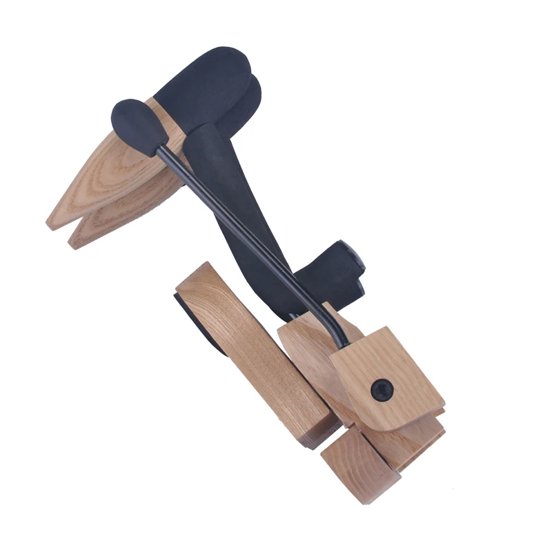 Hardwood Guitar Stand Folding Guitar Floor Rack for Home Studio Stage Portable Guitar Stand Wood