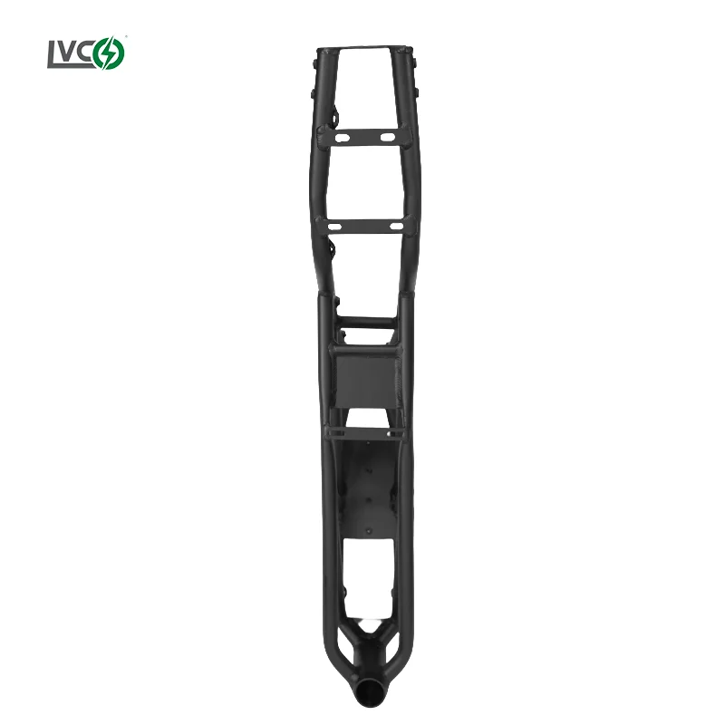 LVCO Aluminum Alloy Bike Frame Front 135mm/Rear 190mm Integrated Metal for Moutain Road BMX Cruisers Bikes