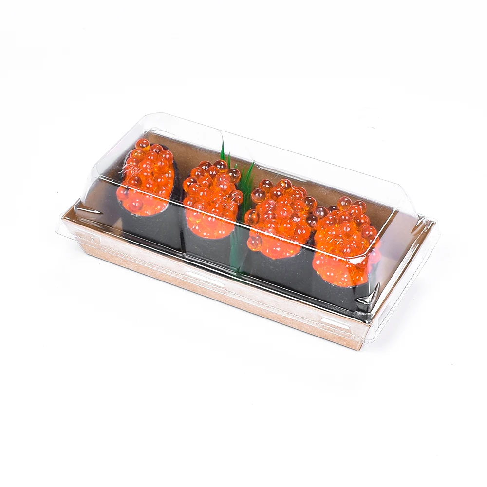 Sunzza package custom printed brown container boxes disposable paper plates for restaurant take out packaging
