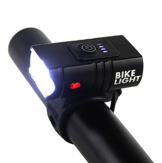 Bright Bicycle Light T6 LED Front USB Rechargeable MTB Mountain Bicycle Lamp 1000LM Bike Headlight Flashlight for Safer Riding