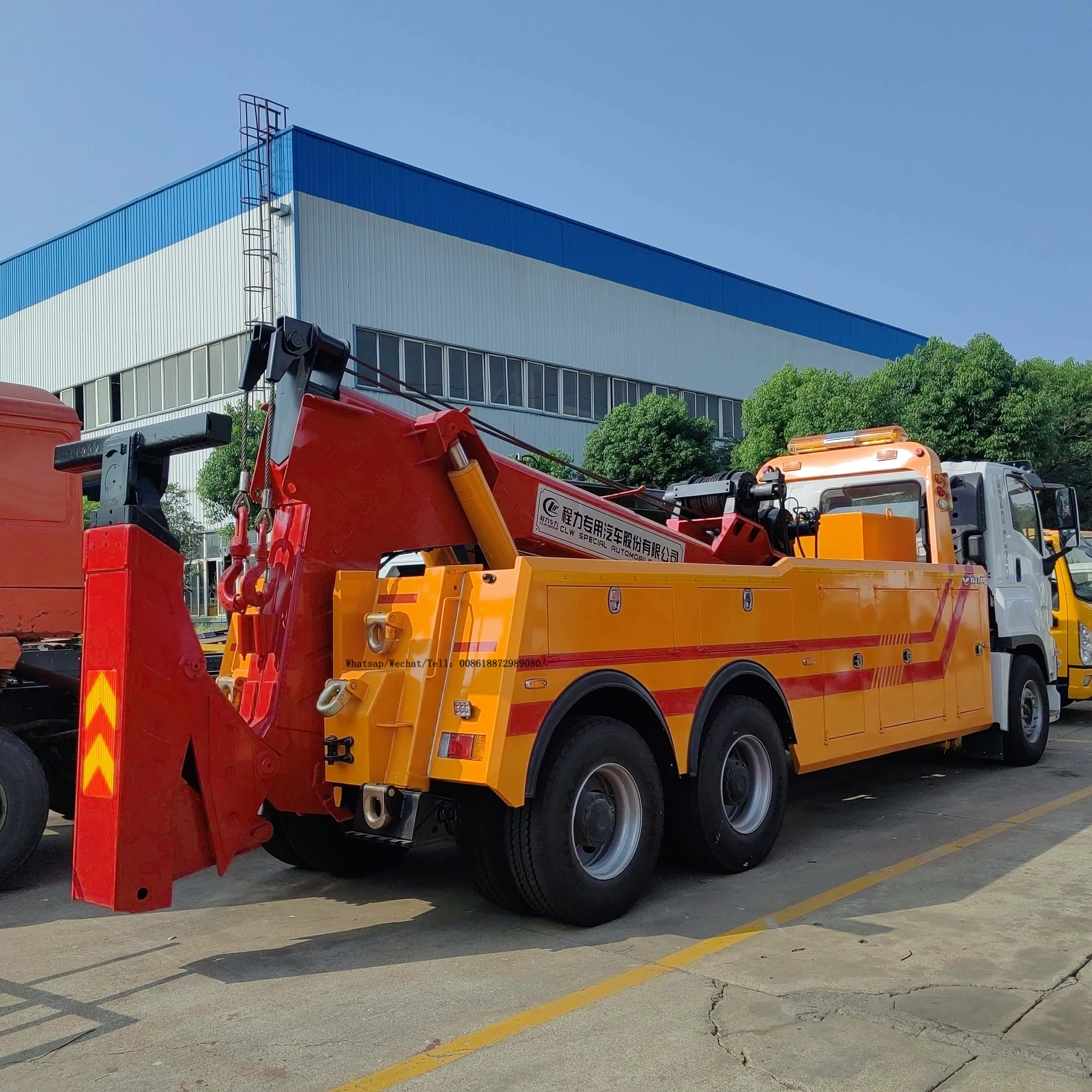 High end product Isuzu heavy-duty road accident rescue vehicle with crane/clearing vehicle one manufacturer quotation