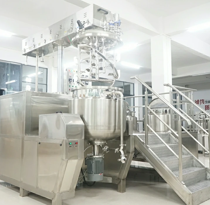 Topsail High Shear Electric Heating Vacuum Emulsifier Mixer Machine For Vaselin