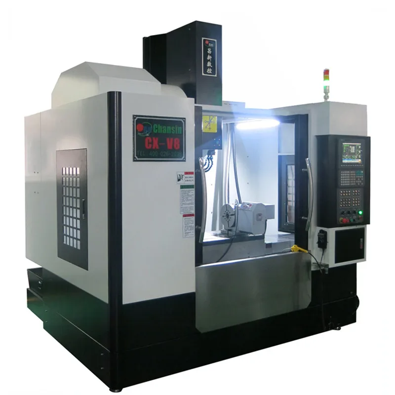 4 Axis Milling Machine VMC850 CNC Vertical Machining Center