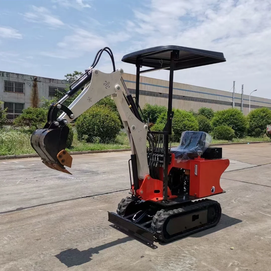 2022 Best China Mini Digger Mining Electric Excavator hydraulic 800 kg excavator mini garden excavator 0.8 ton