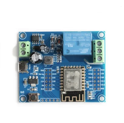 ESP8266 WIFI single-way relay module DC5-80V power supply ESP-12F development board secondary development