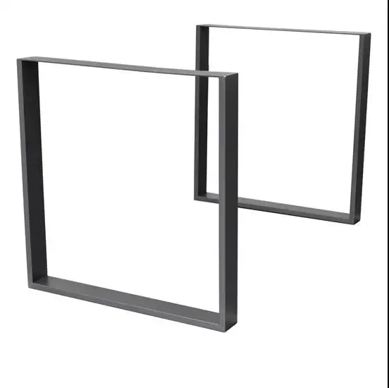 Furniture Frames Industrial Restaurant Steel Bench Cast Desk Coffee Table Legs Dining Table Legged DIY Iron Metal Table Legs