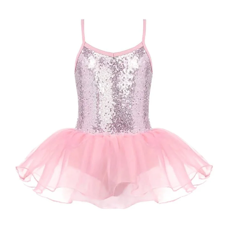 OEM Spandex Dance Training Clothes Classic Sleeveless Gymnastics Leotards Girls Ballet Leotard With Tutu Skirt