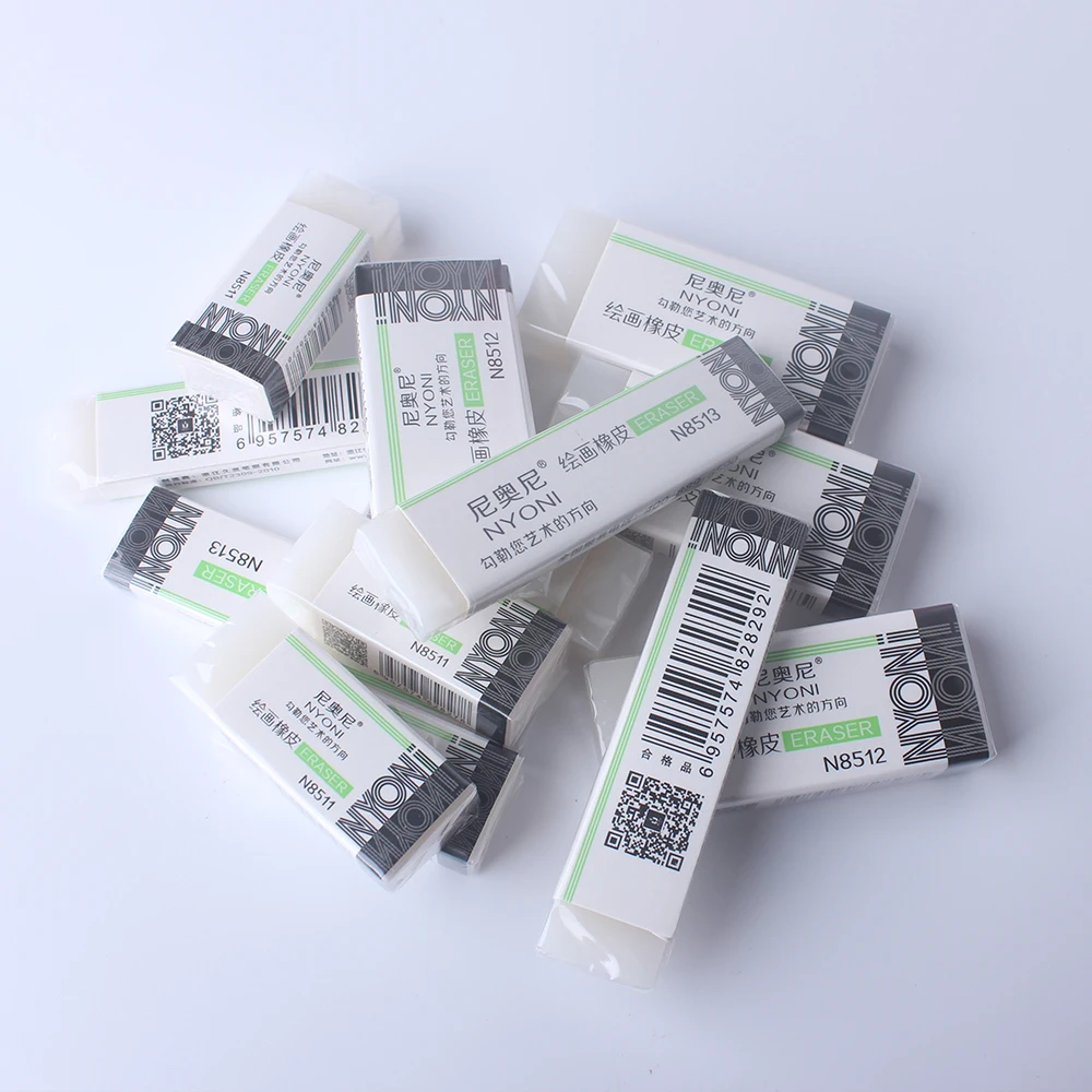 
Fashion custom art drawing rubber pencil eraser 