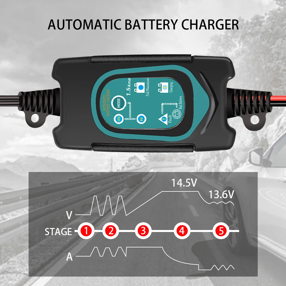 Factory price battery charger quality high efficiency motorcycle battery charger OVP OCP Short circuit protection