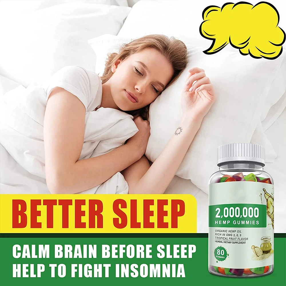 Hot sales Hemp Gummies Advanced Extra Strength - High Potency Best Gummy for Adults