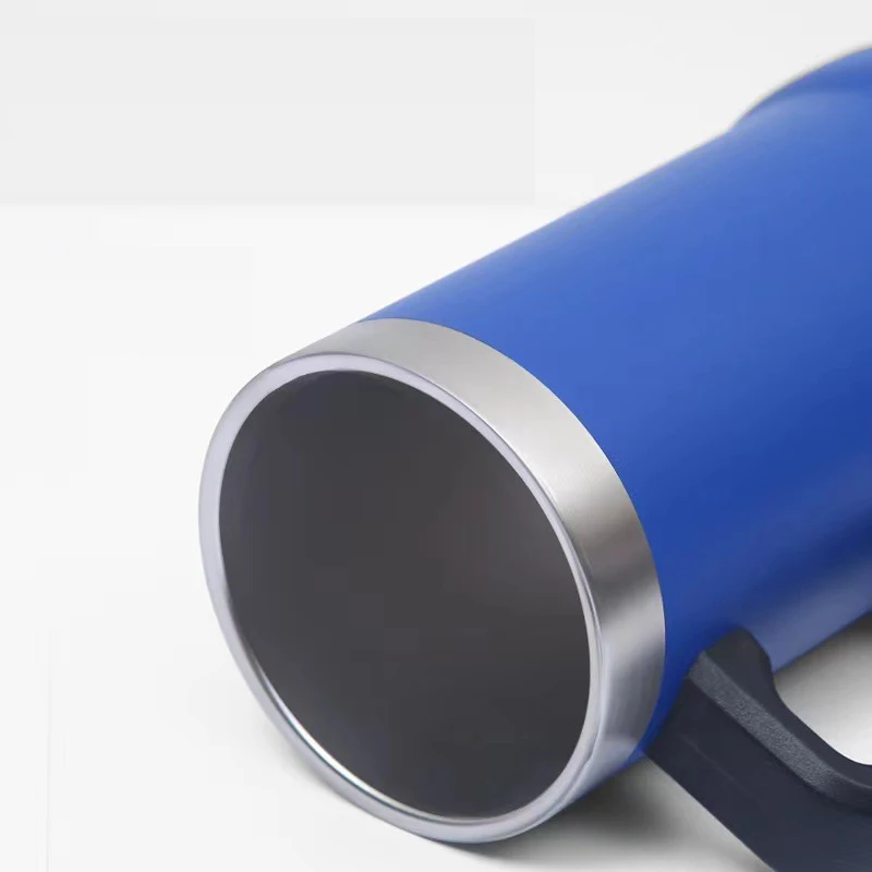 304 stainless steel vacuum insulated mug Brazilian double wall beer mug with handle custom logo