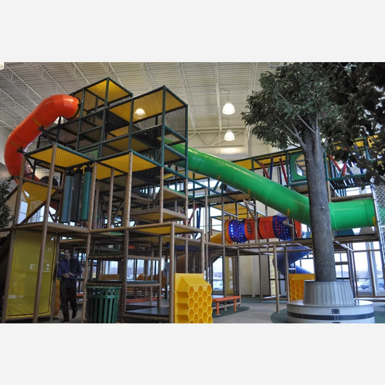 Candy theme kids amusement equipment game soft indoor play equipment kids large indoor playground with slide amusement park