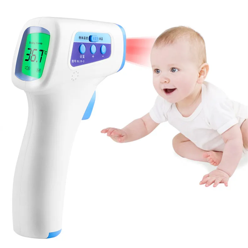 Household Non-Contact Digital Temperature Measurement for body object  Infrared Forehead Thermometer
